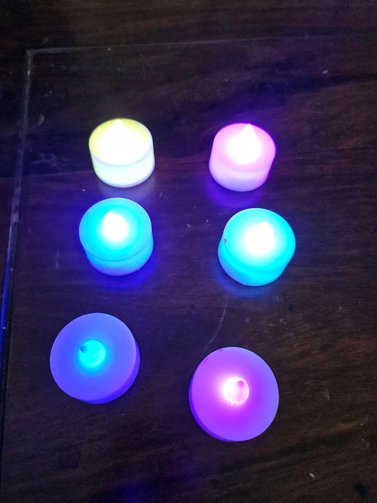 Set Of 6 Battery Operated Lights