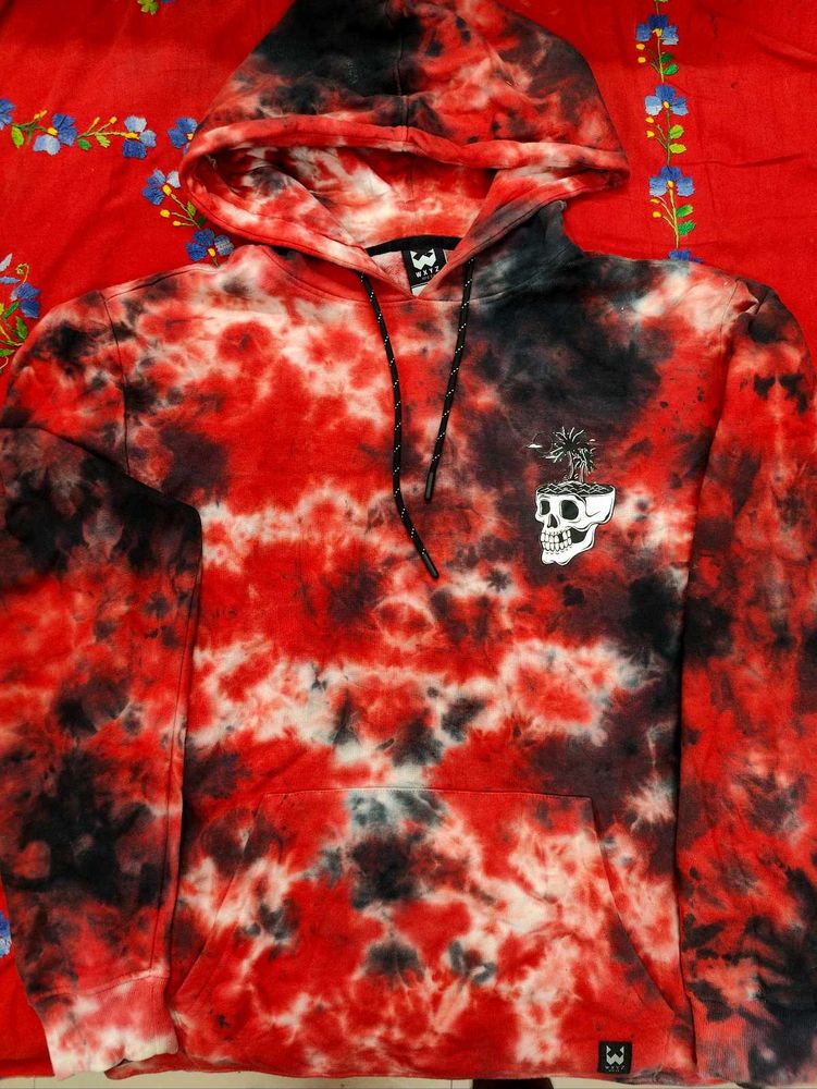 Tie-Dye Skull Hoodie