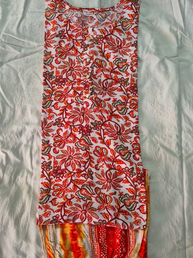 Floral Kurta Set