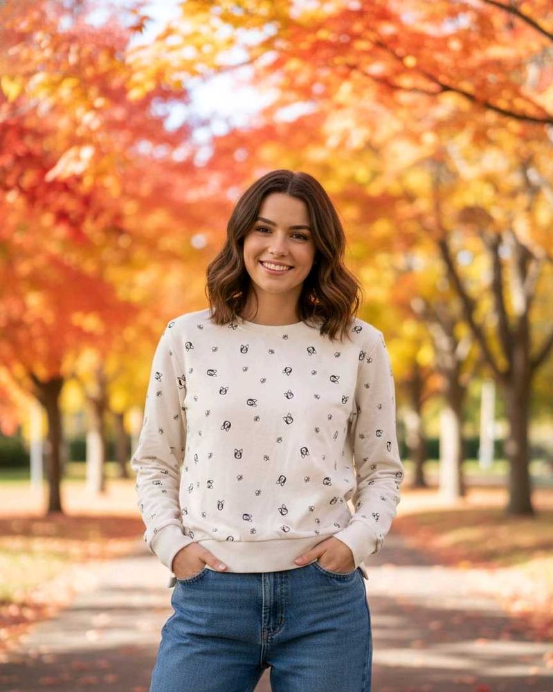 🐶 Adorable RIO™ Dog Print Sweatshirt 🐶