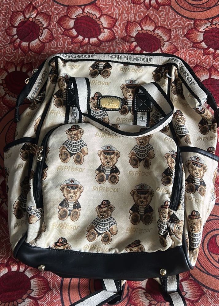 Pipi bear Backpack Stylish Cartoon Jacq