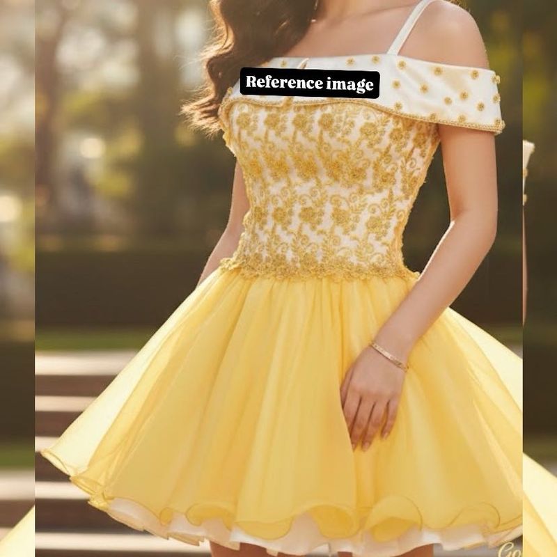 Yellow Party Dress