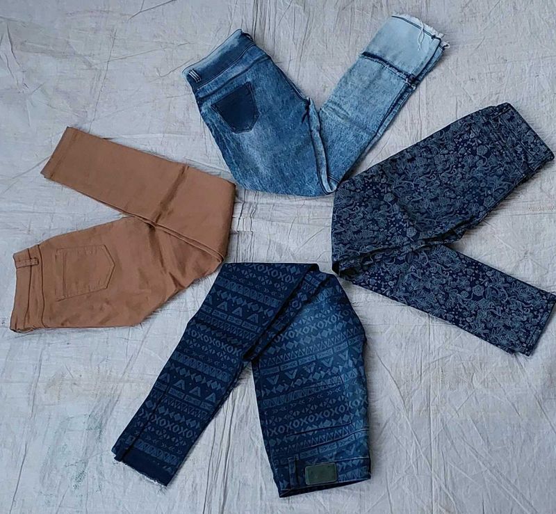 Pack Of 4 New Jeans