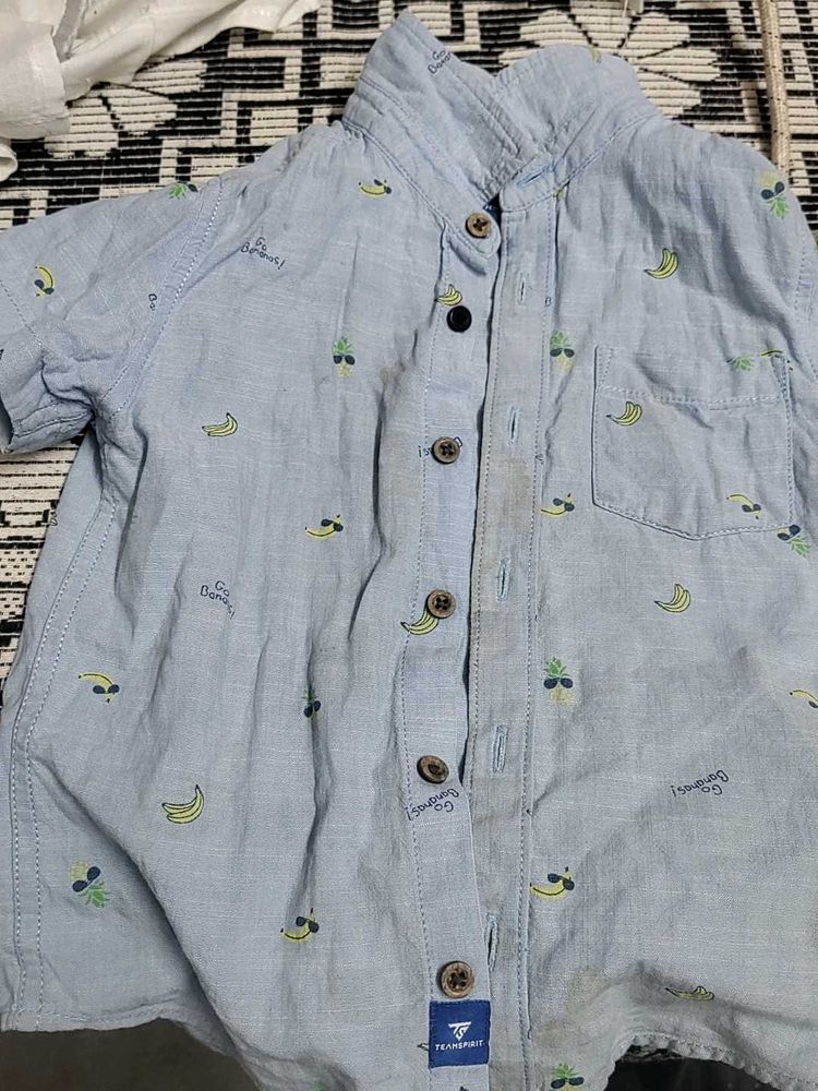 Boys Shirts For Two To Four Yrs