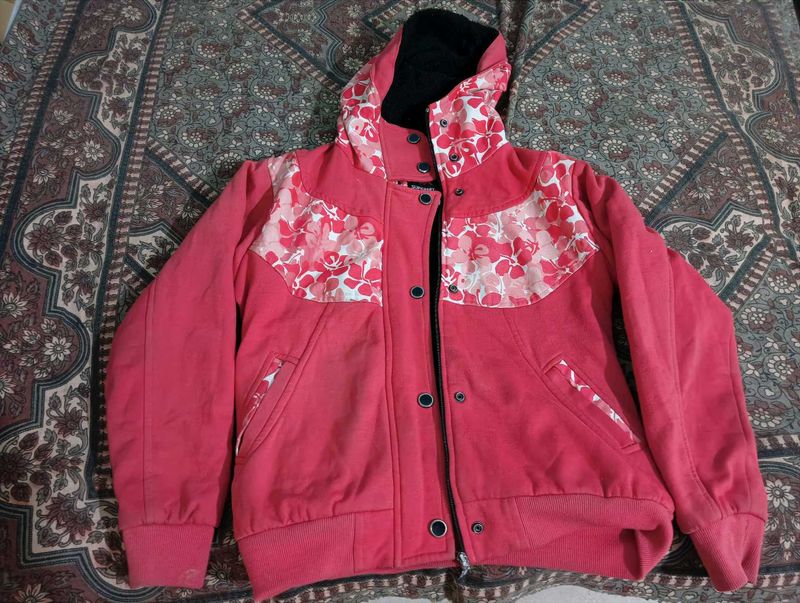 Floral Accent Jacket