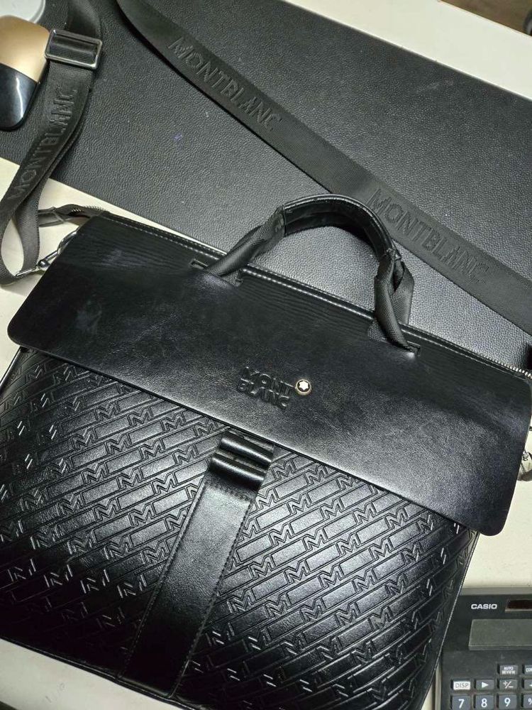 Mont Blanc Luxury 1st Copy Laptop Bag