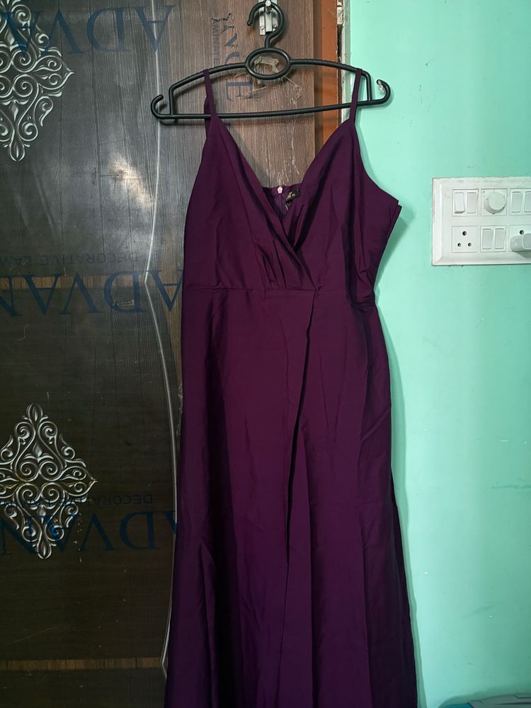 Elegant Purple Dress