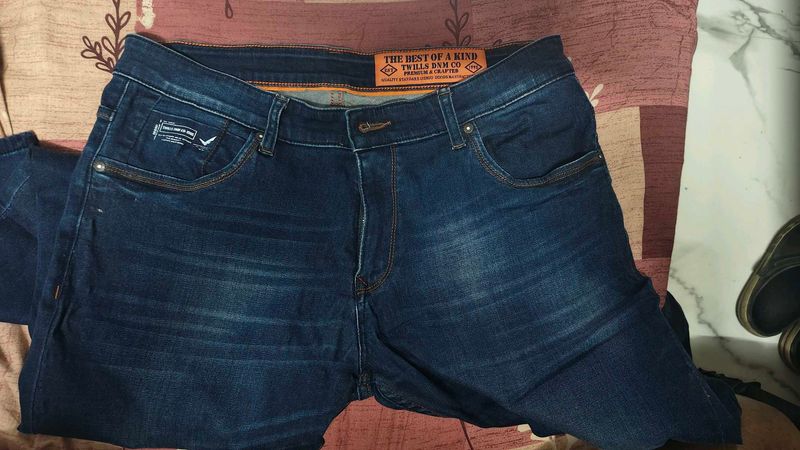 Dark Wash Denim Jeans