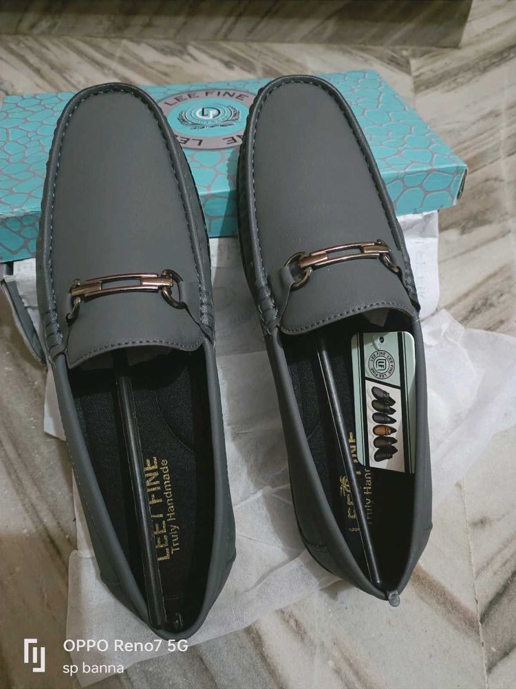 Lee Fine Gray Loafers