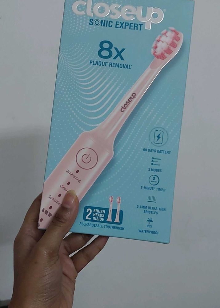 Closeup Super Sonic Electric Tooth Brush