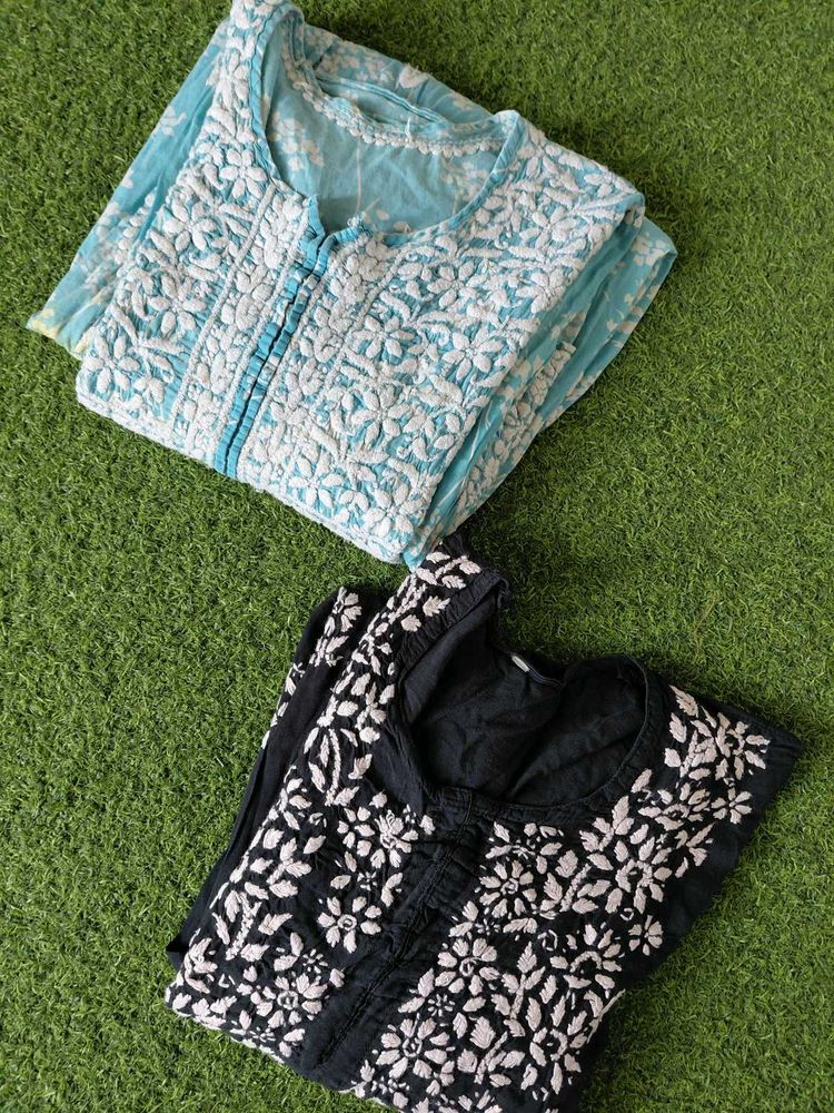 Chikankari Kurta Combo