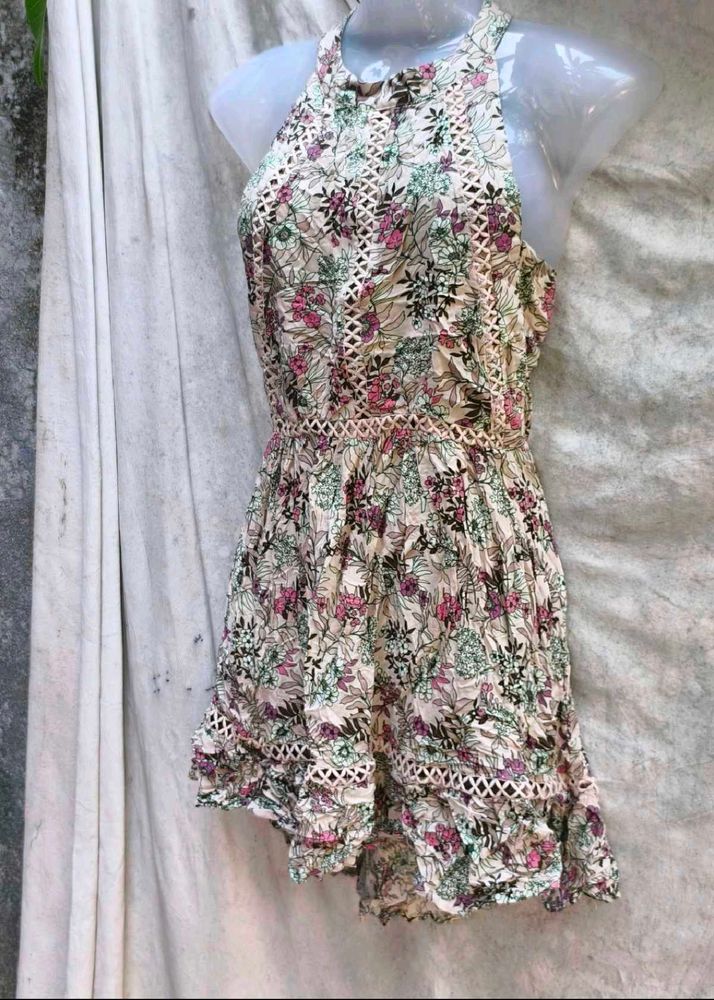 Short Dress Backless