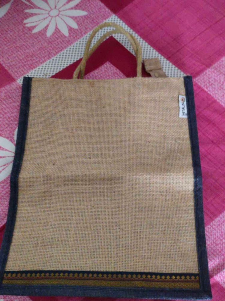 Handmade Jute Tote Bag