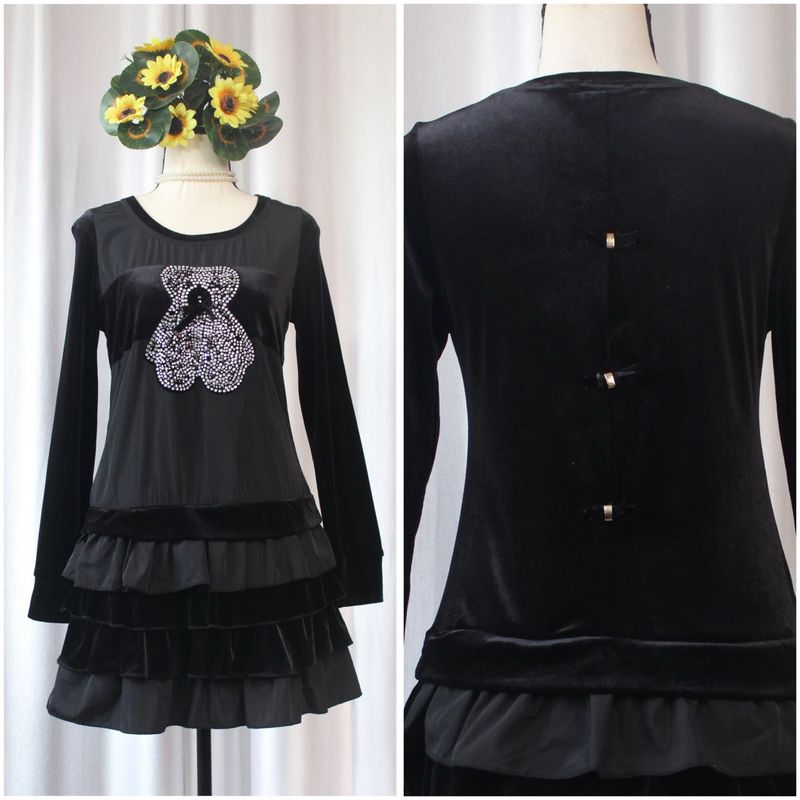 🎉🎉SALE🎉🎉 Korean Velvet Dress