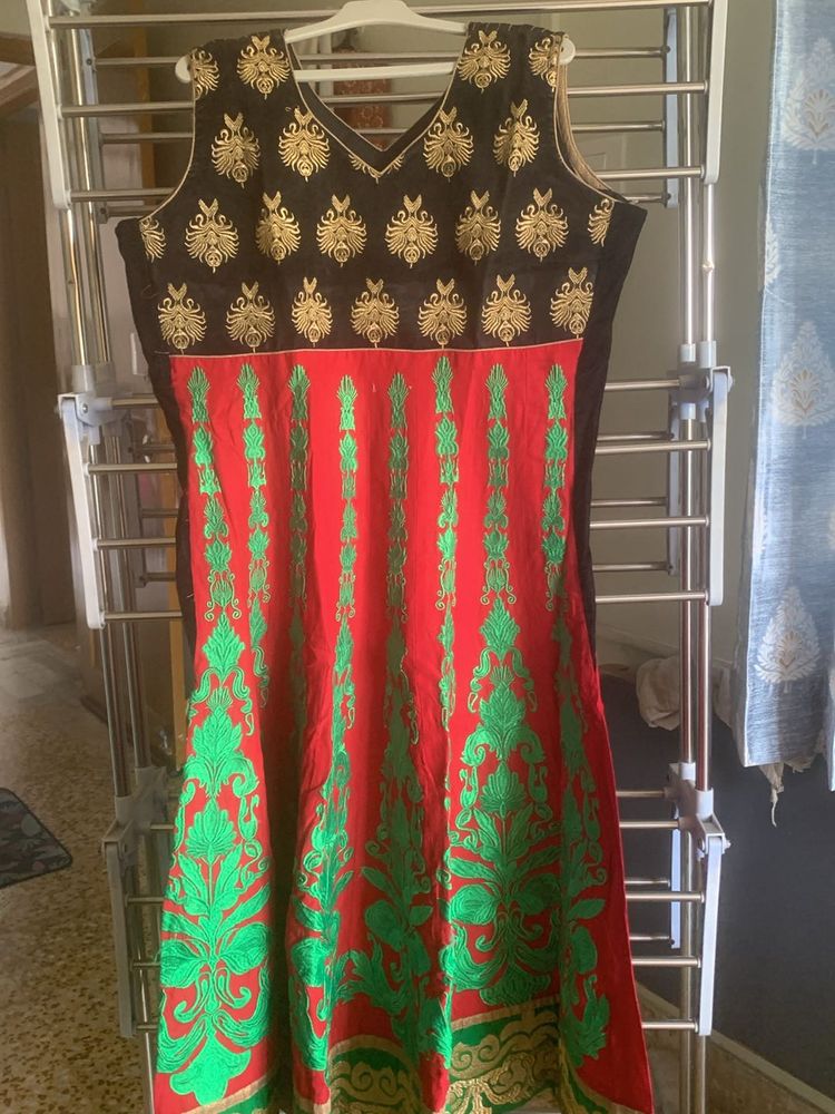Embroidered Indian Dress