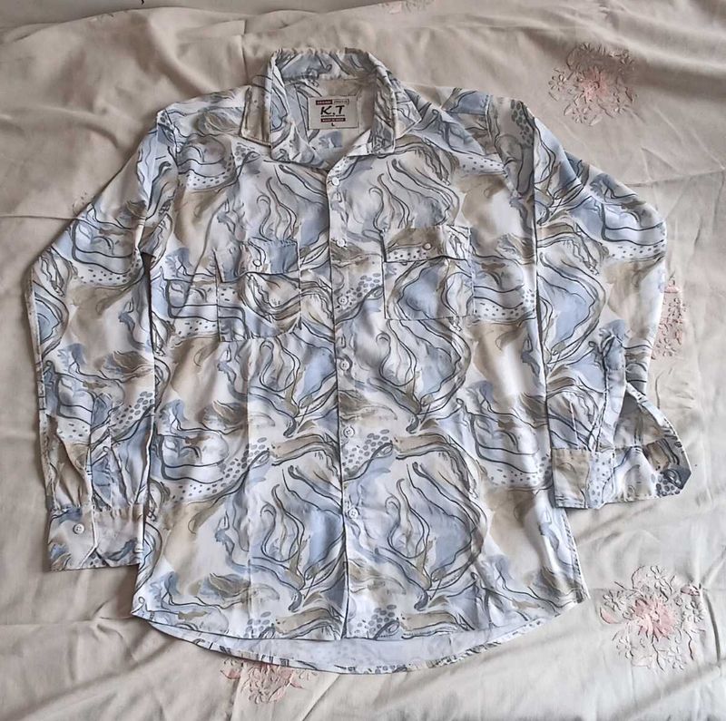 Patterned Casual Shirt