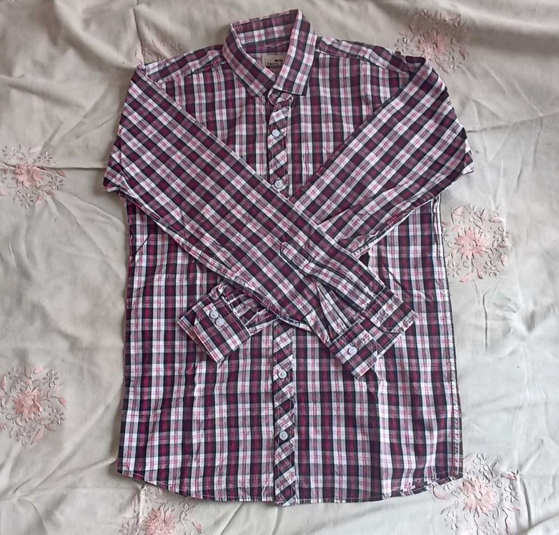 Checked Casual Shirt