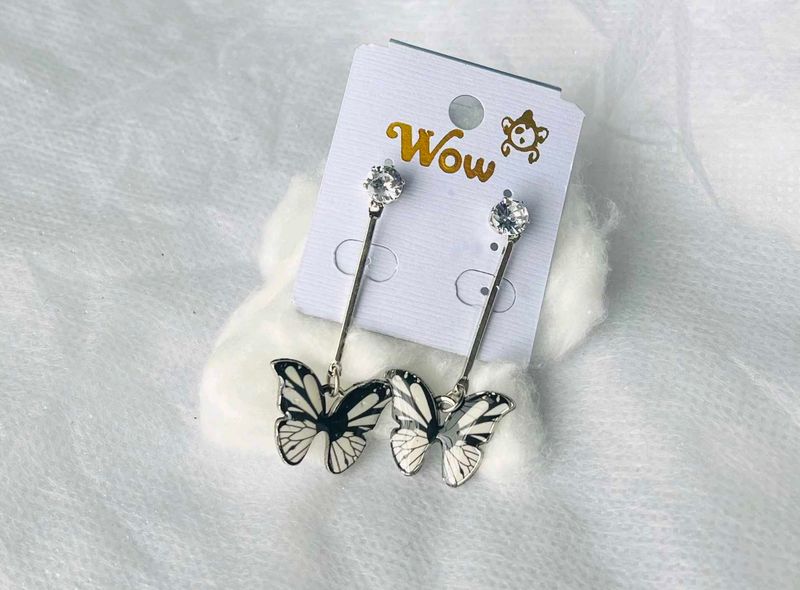 Butterfly Drop Earrings