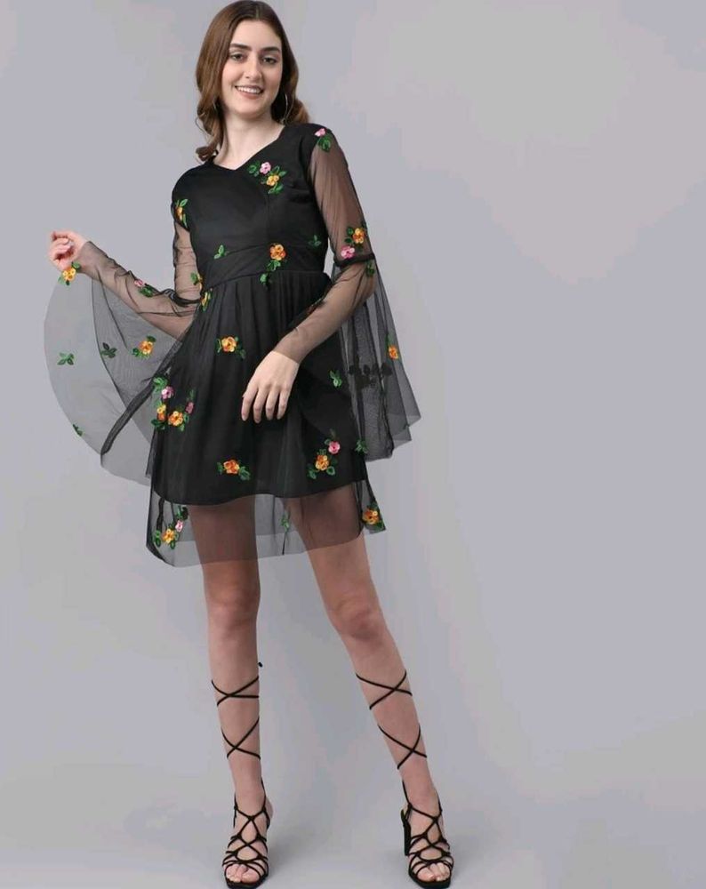 Party Wear Black Dress 👗