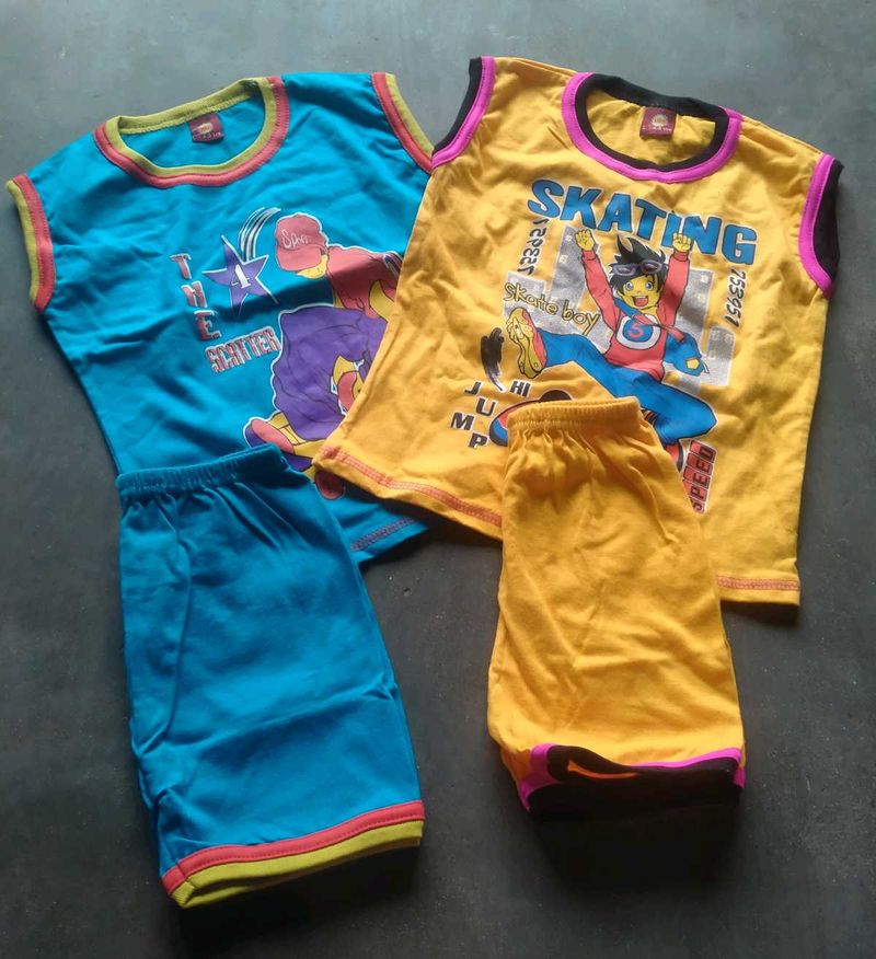 Combo Set Boys T-shirt with Shorts
