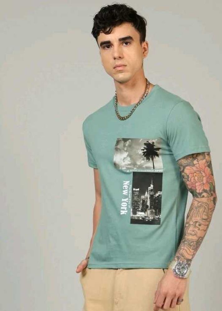 Cool New York Graphic Tee With Price Tag