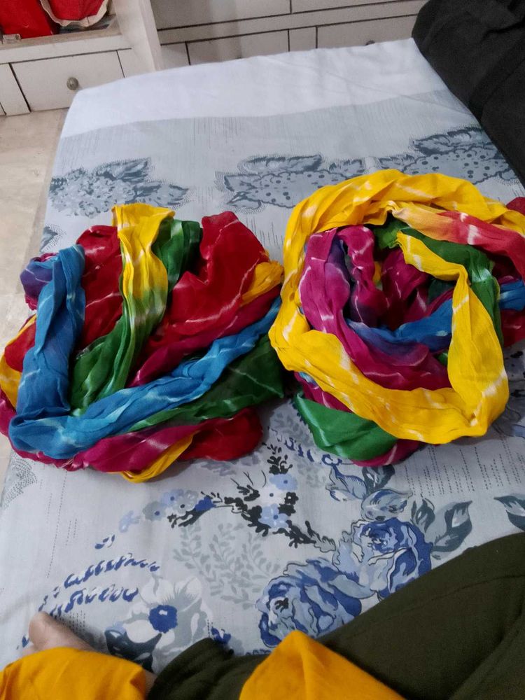 Rajasthani Safa Clothes, Pagdi Set Of 2