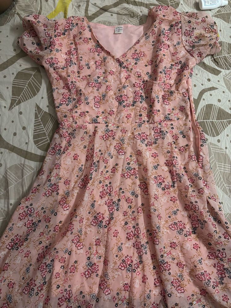 Floral Pink Dress