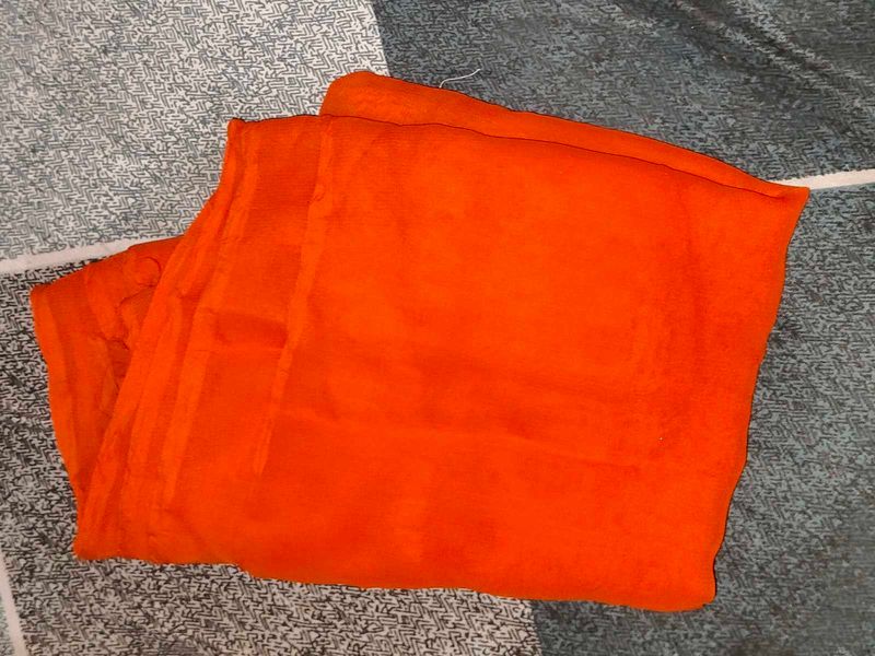 Orange Ethnic Fabric
