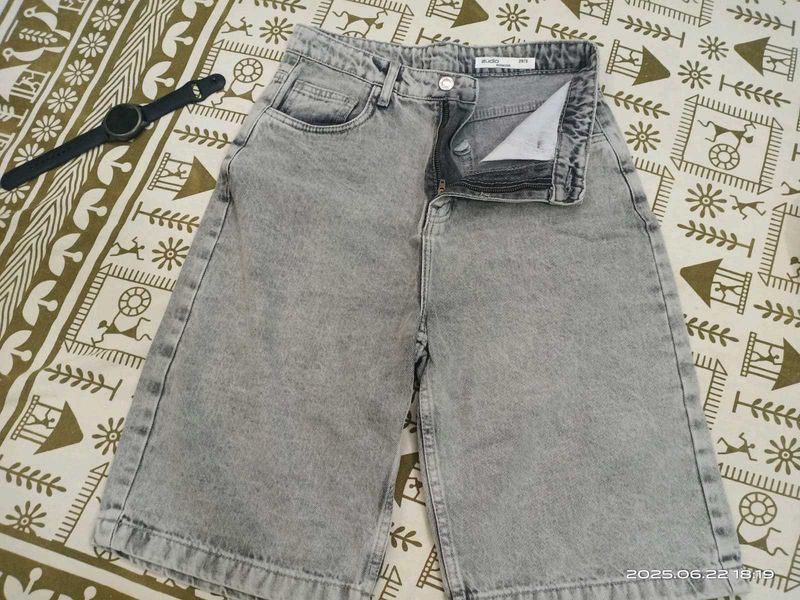Zudio Grey Bermuda