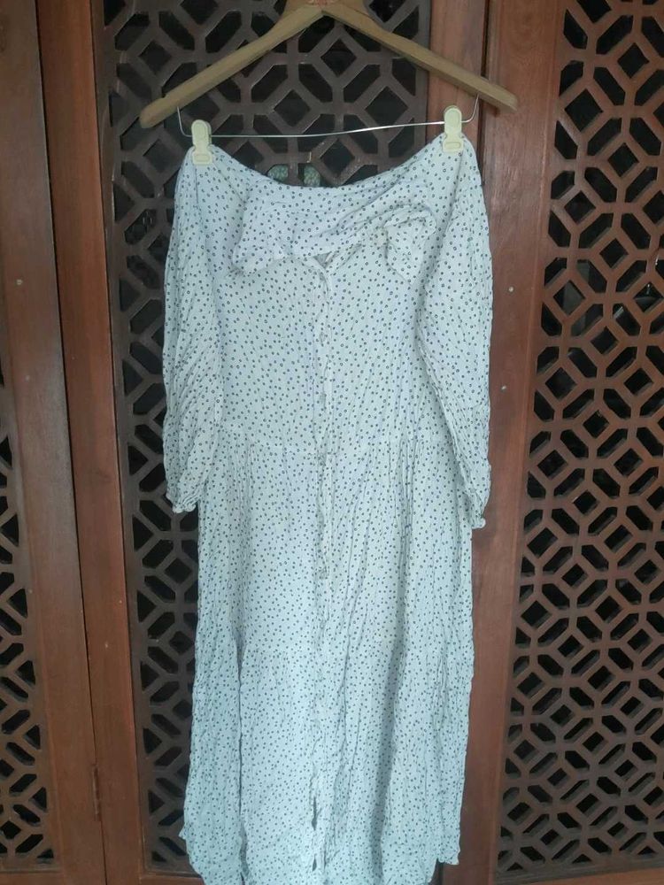 Cute Polka Dot Dress🤍