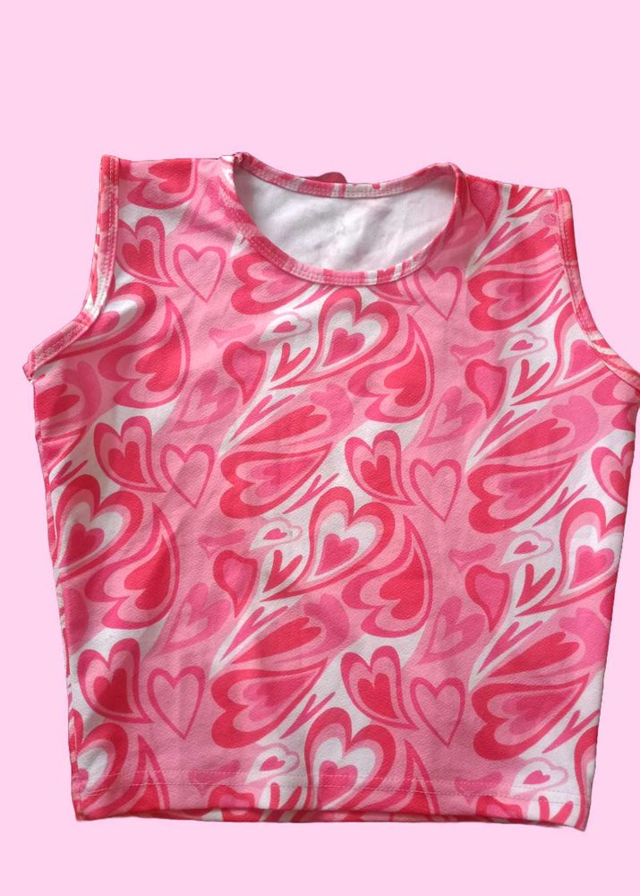 Cute Pink Top With Hearts For My Cuties 🥰