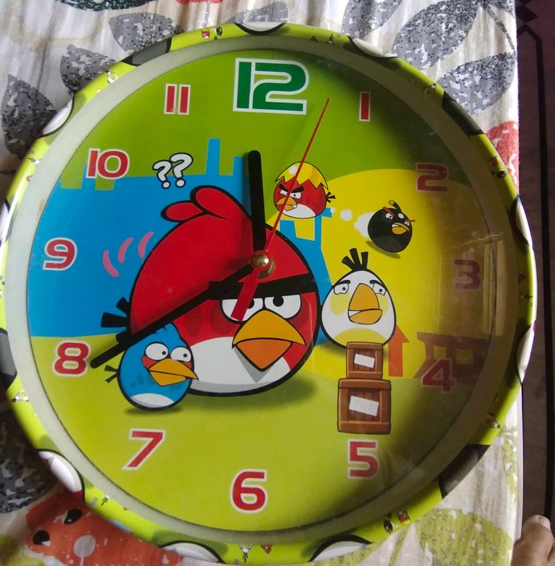 Angry Birds Clock ⏰