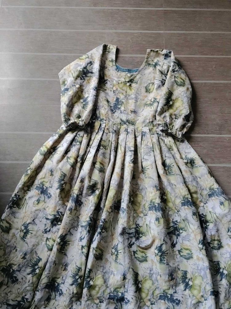 Floral Print Casual Dress