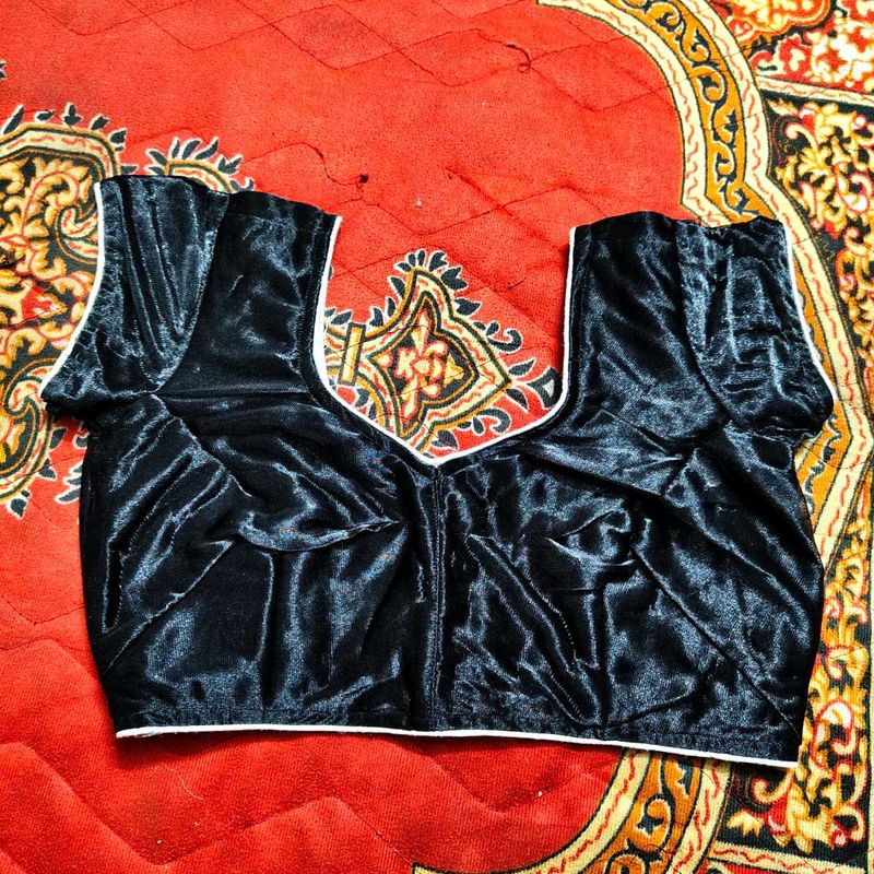 Elegant Black Saree Blouse