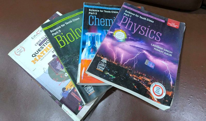 Study Books For 10th Class (NCERT)