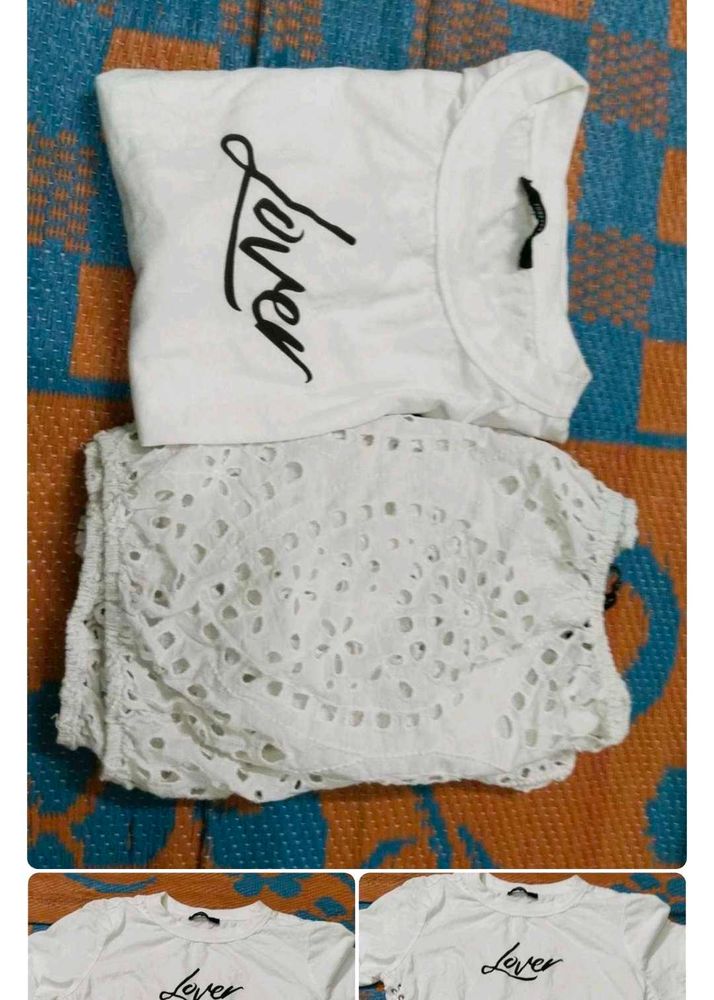 Combo Of White Top