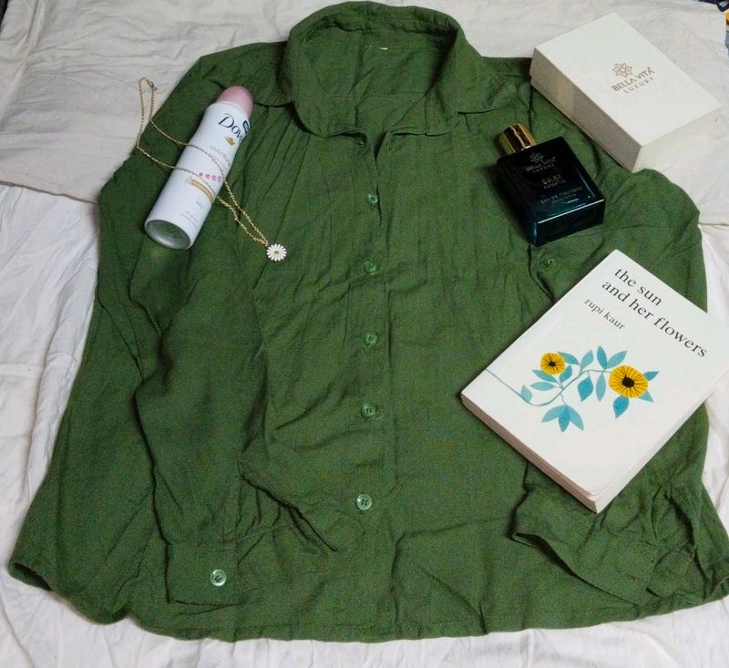 Olive Green Shirt