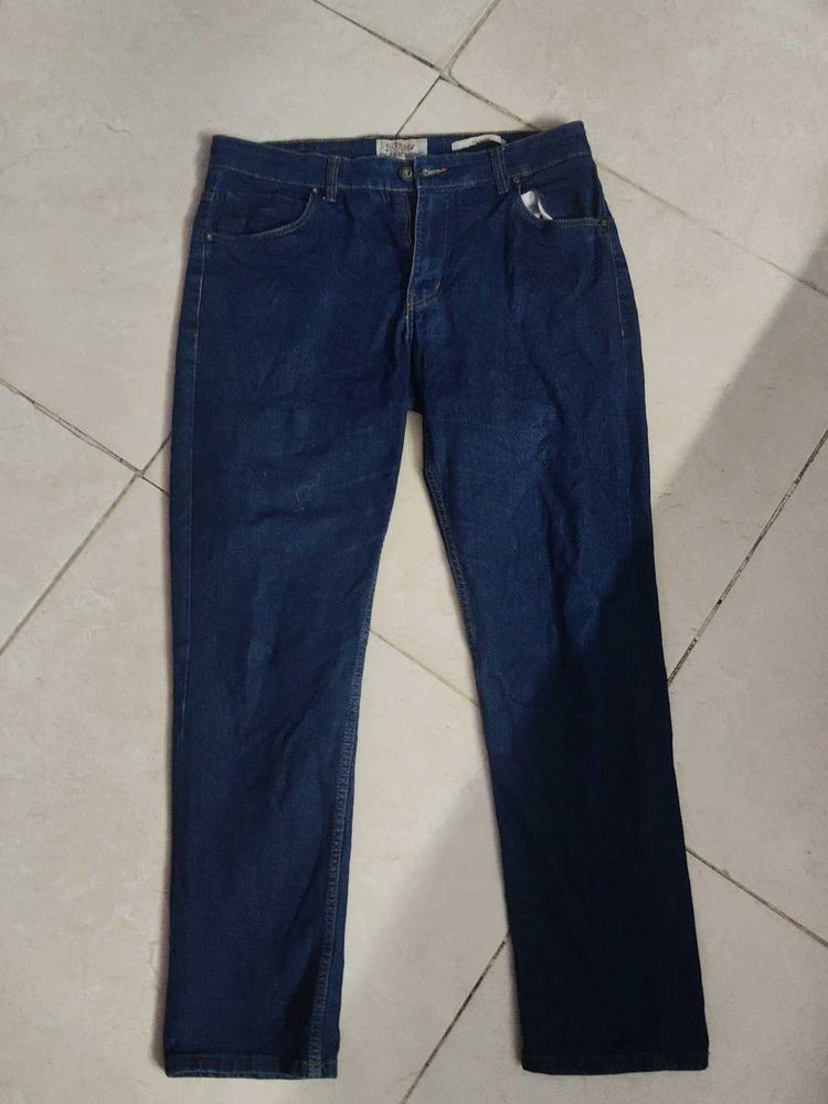 Dark Blue Denim Jeans