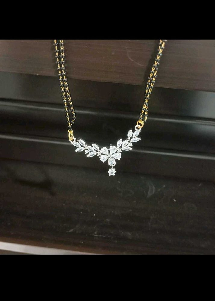 AD Stone Mangalsutra
