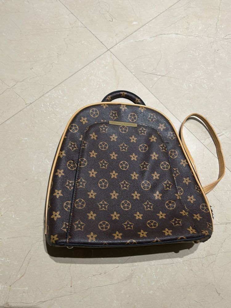 Lovely brown colour ruck sack Bag