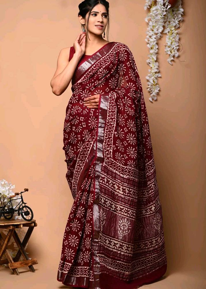 Elegant Printed Saree