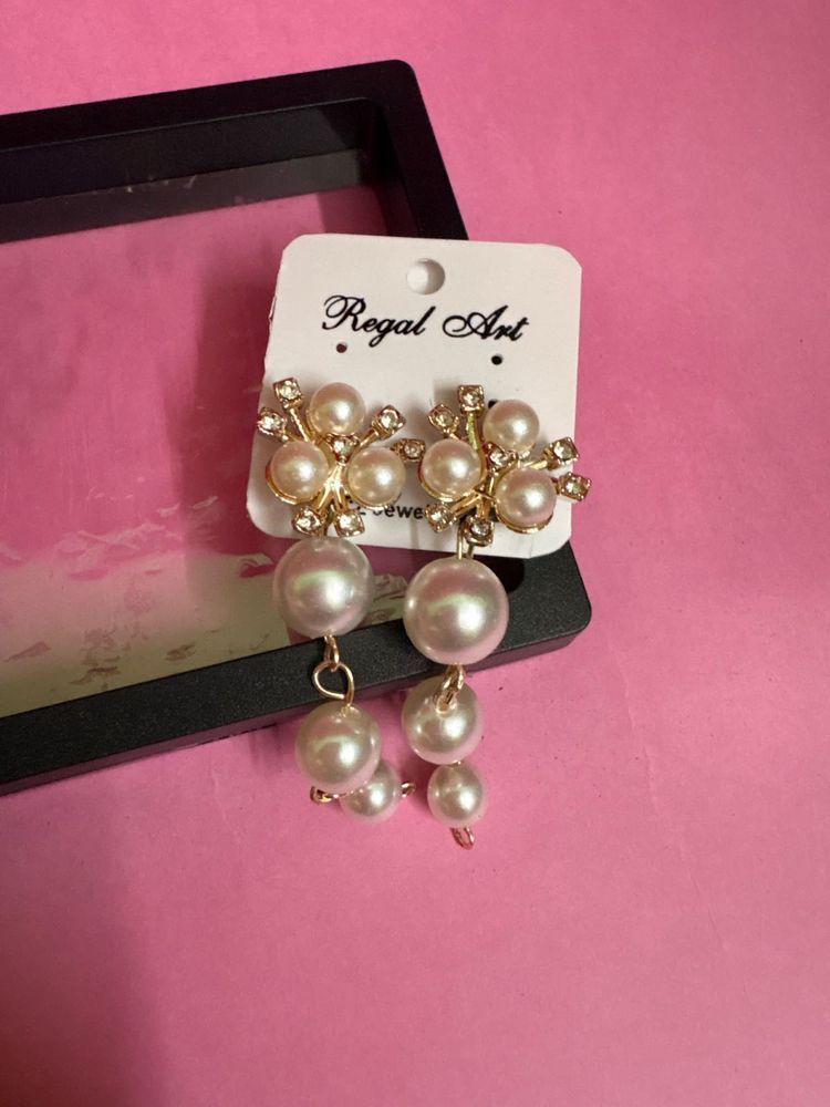 Regal Art Pearl Drop Earrings