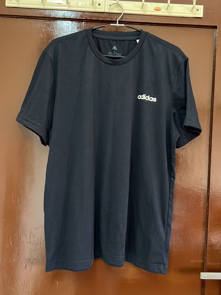 BLUE ADIDAS AEROREADY TSHIRT