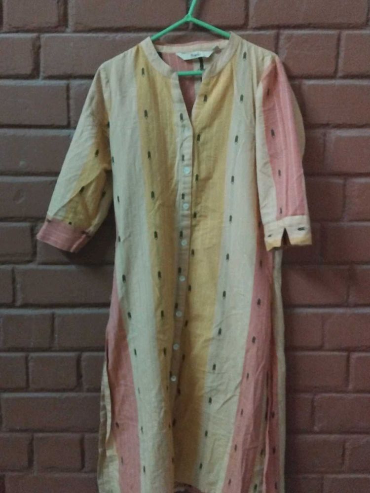 Boho Chic Striped Kurti
