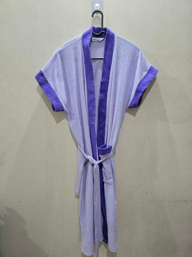 Sexy Purple Bathrobe Robe