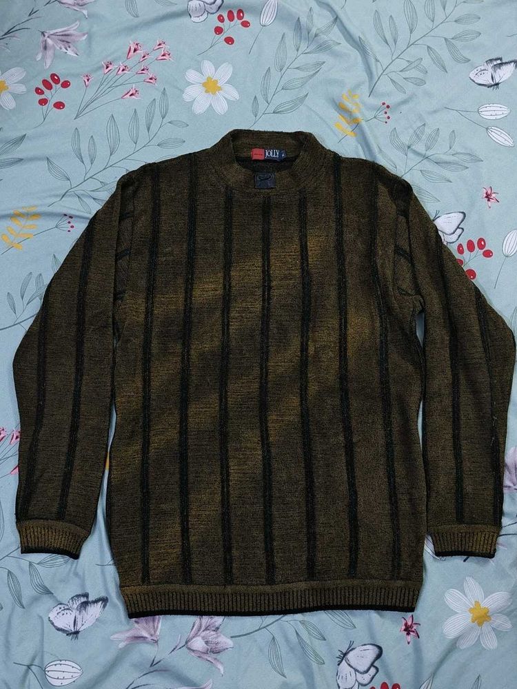 Striped Knit Sweater