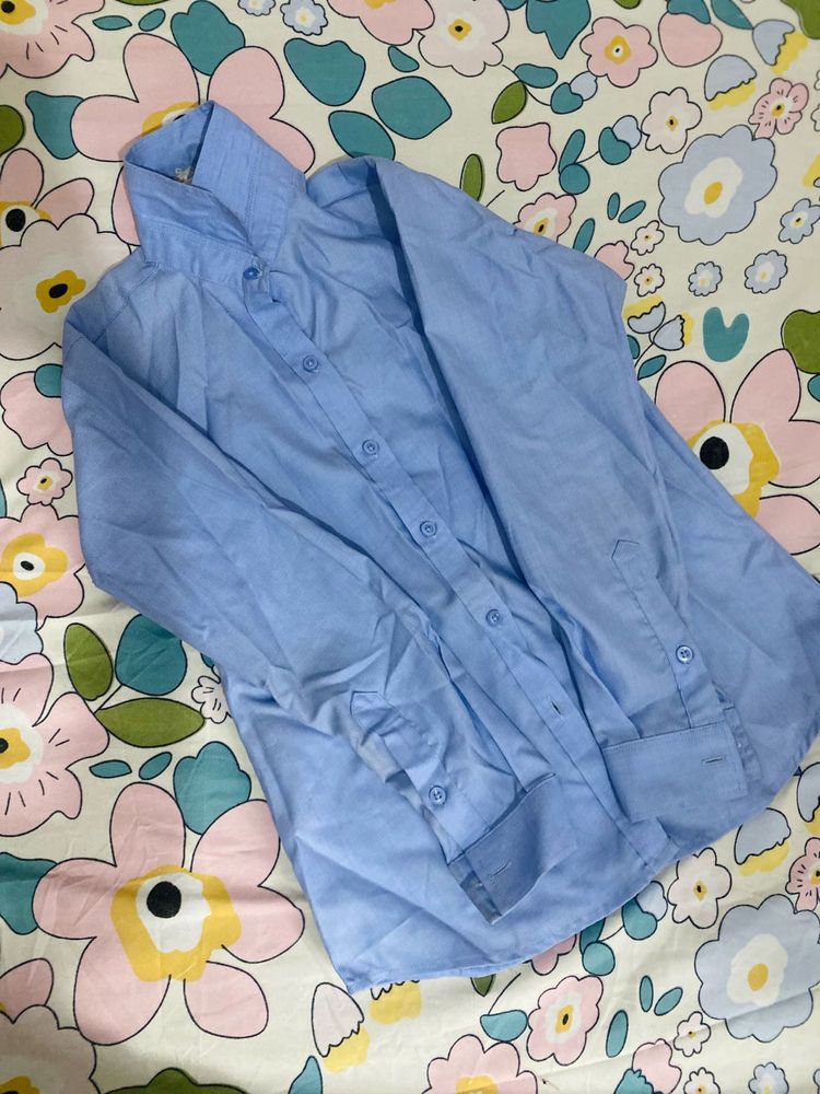 Blue Casual Shirt