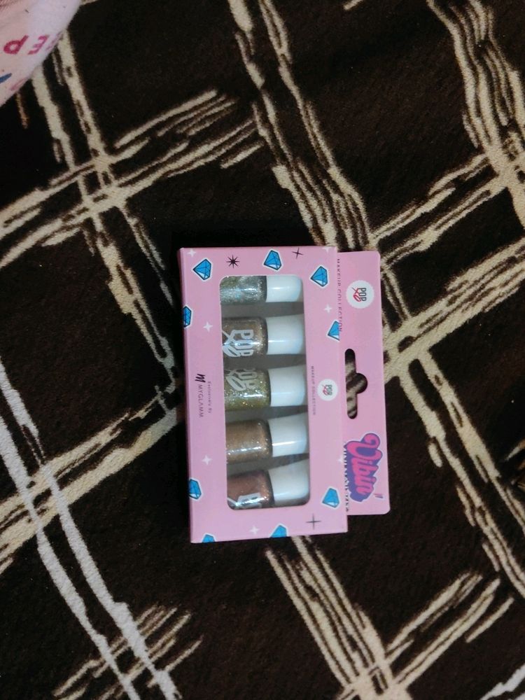 Mini Glittery Nail Kit