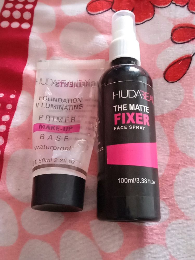 Primer And Makeup Fixer Huda Beauty Stylish An