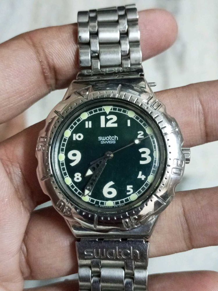 Swatch Irony Orignal  Vintage Scuba Green